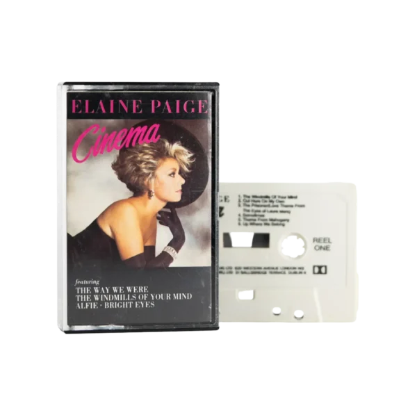 Elaine Paige Cinema Cassette Tape 1984