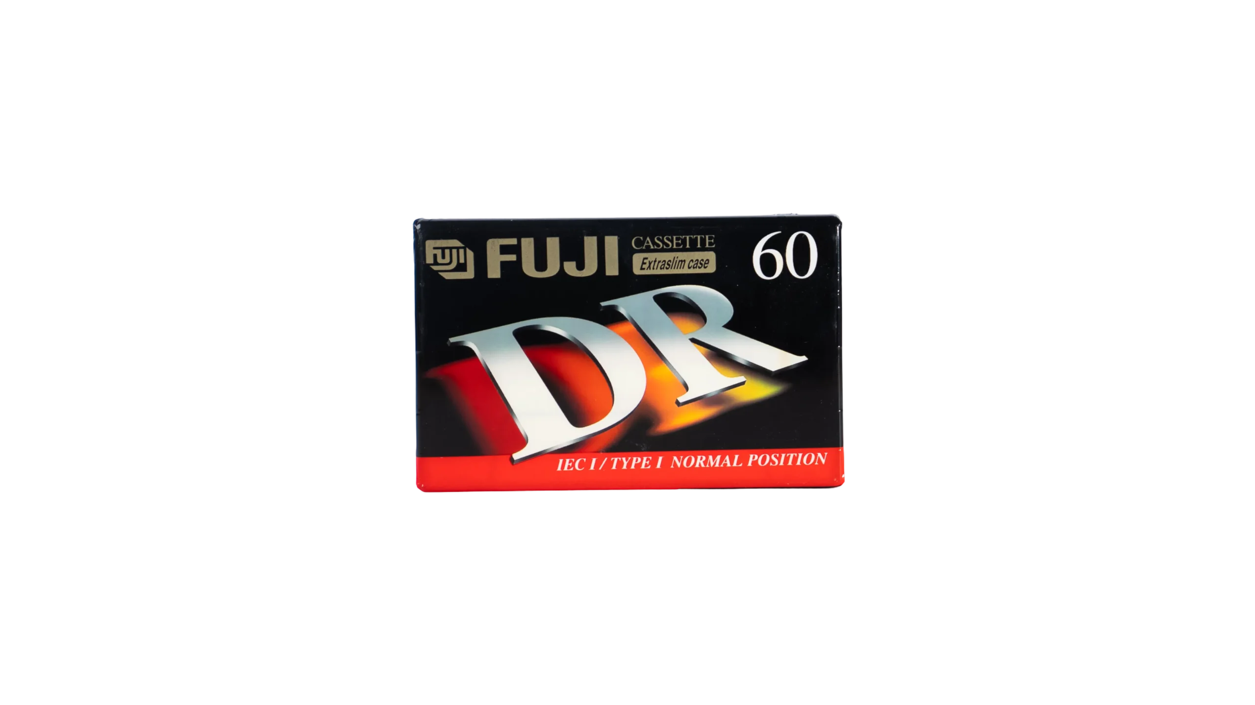 DSC04678 Fuji DR 2001 Black Cassette Tape - Image 1