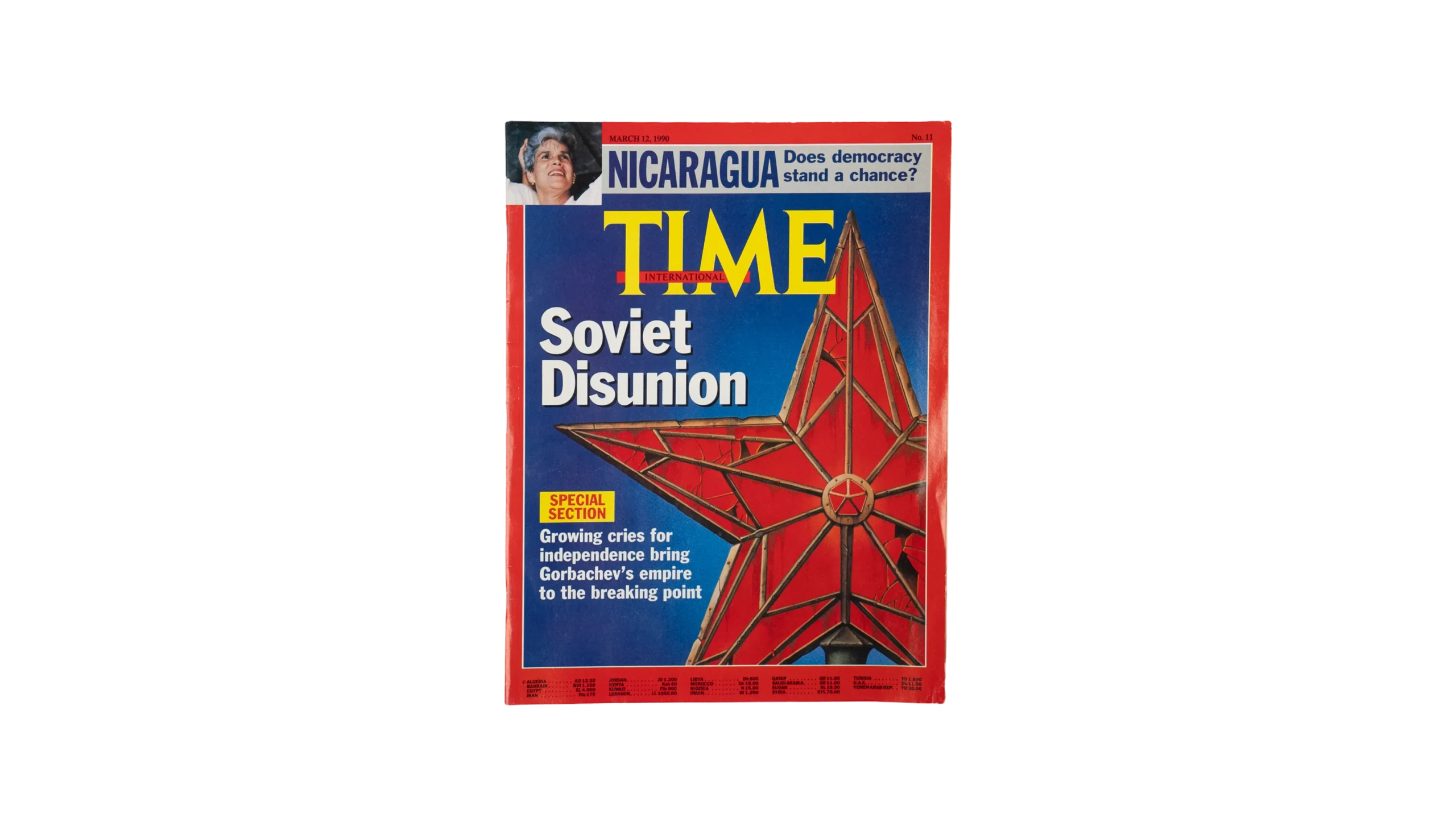 DSC04692 Soviet Disunion Time Magazine 1990 - Image 1