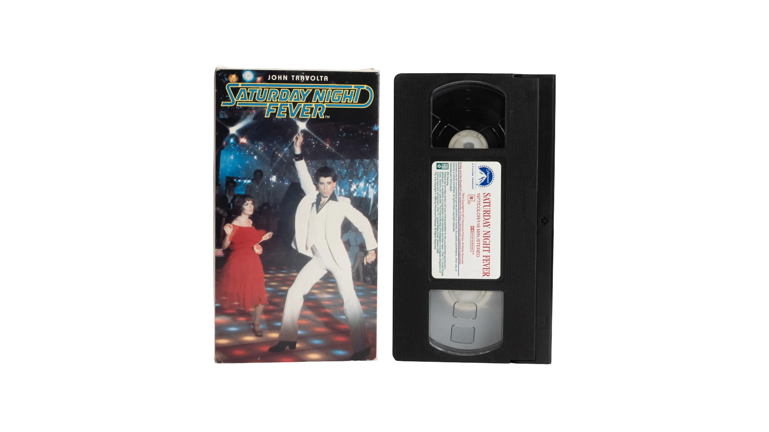 DSC00121 Saturday Night Fever VHS 1977 - Image 1