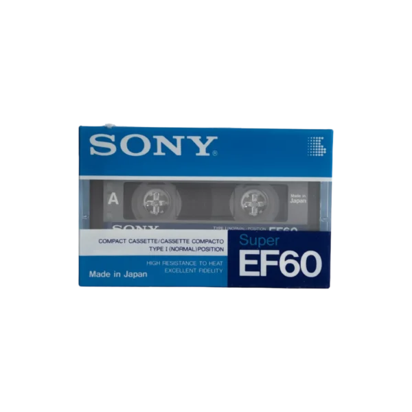 Sony Super EF 60 Blank Cassette