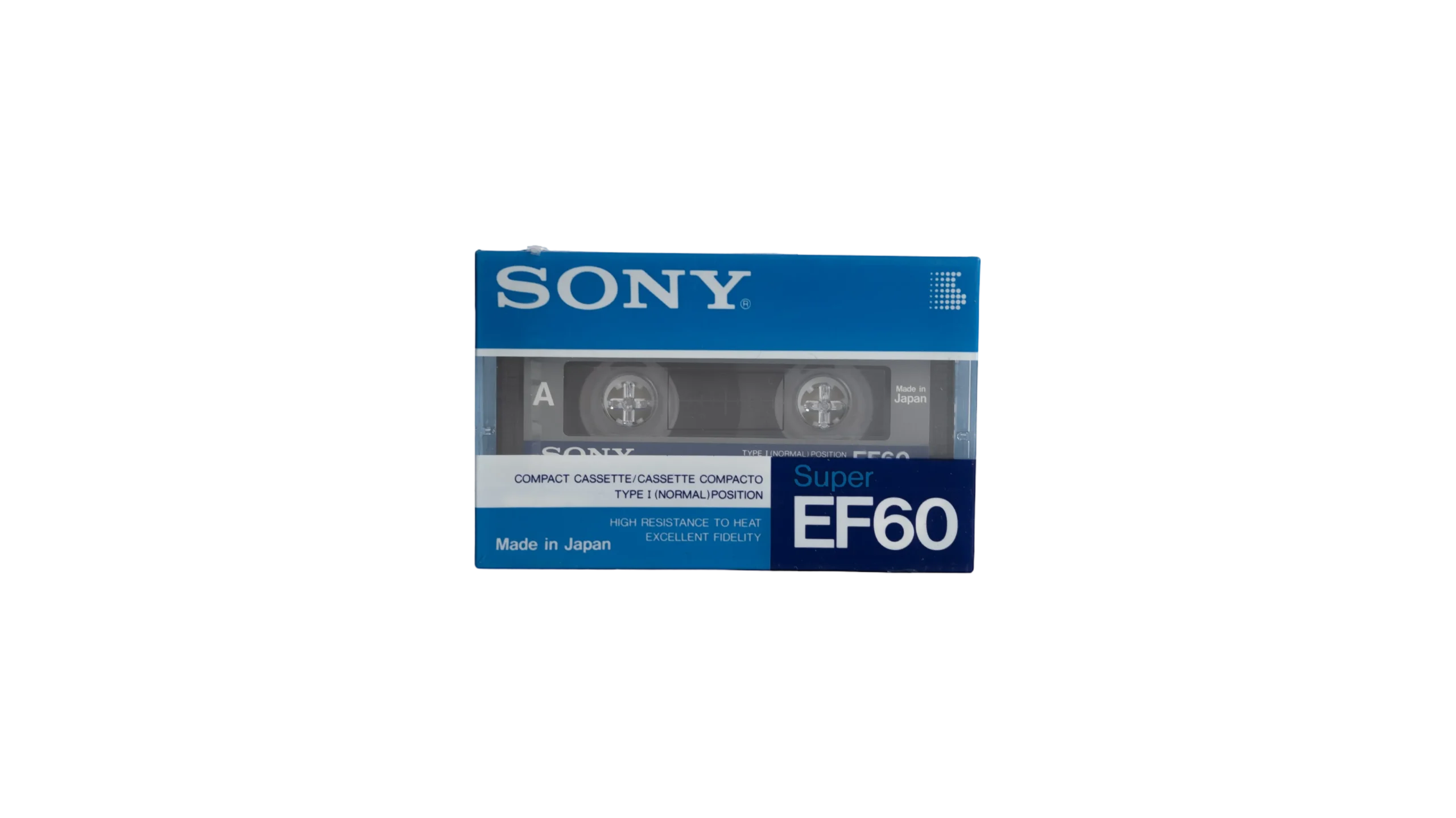 DSC00142 Sony Super EF 60 Blank Cassette - Image 1