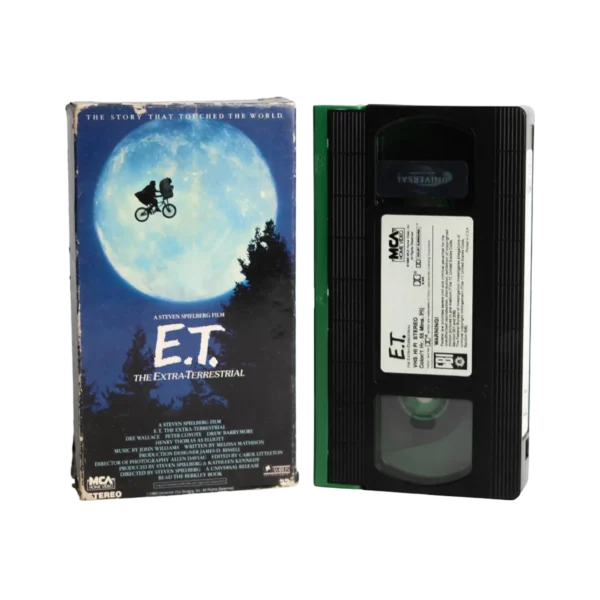 E.T. Extra Terrestrial 1988 VHS Movie