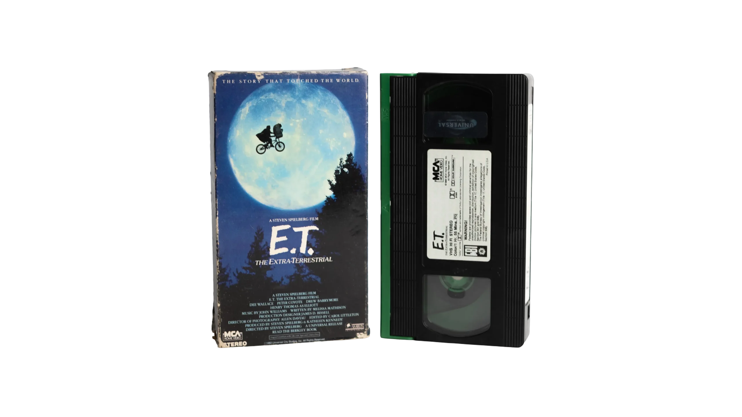 DSC00505 E.T. Extra Terrestrial 1988 VHS Movie - Image 1