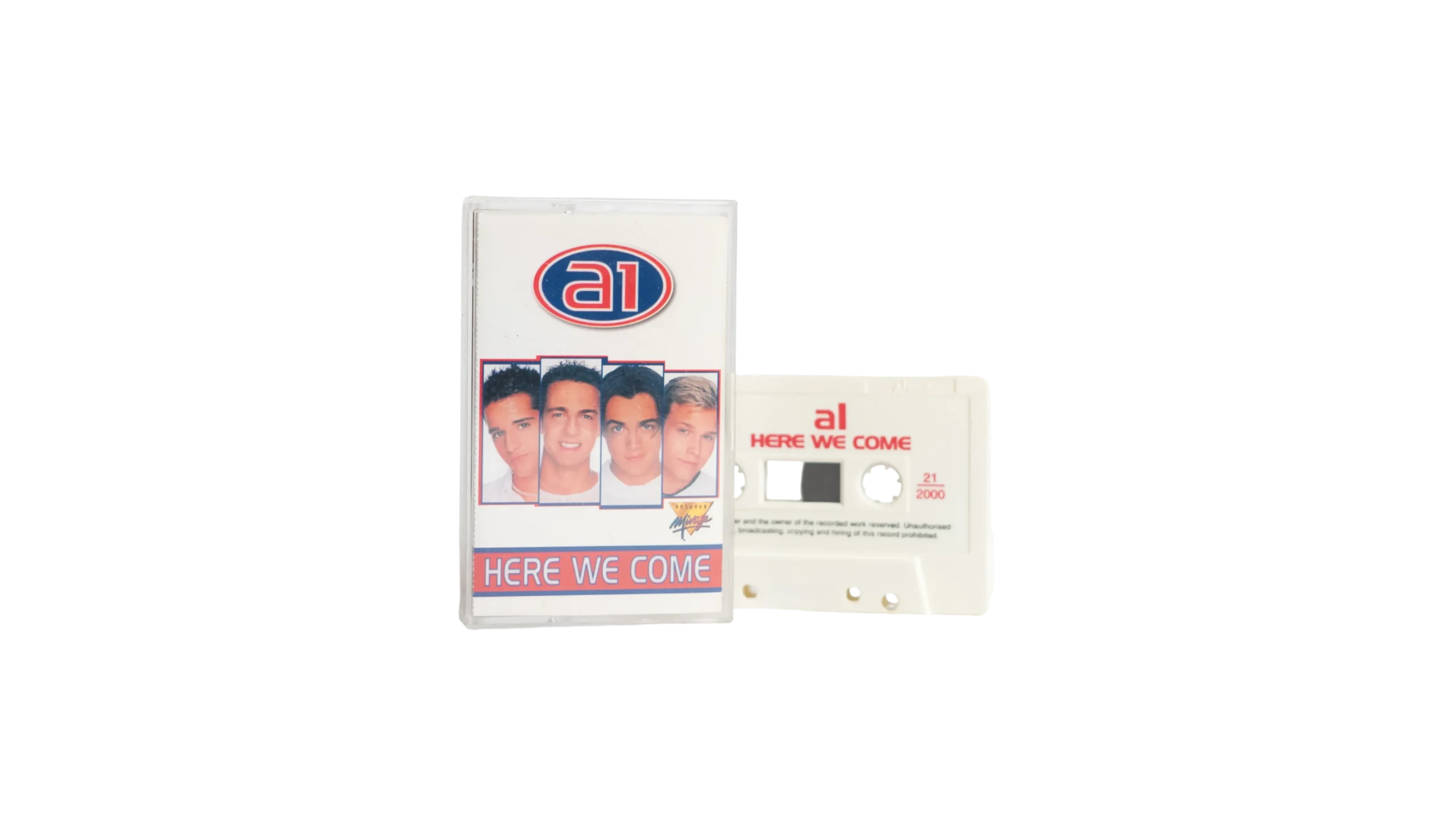 DSC00602 A1 Here We Come Cassette Tape 1999 - Image 1