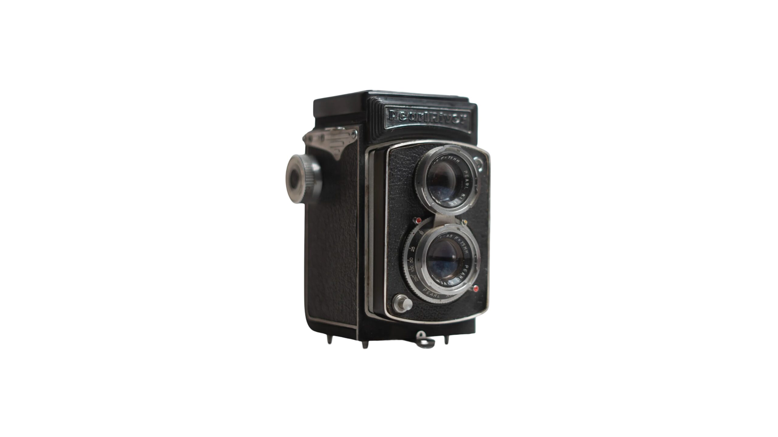 DSC06469 Pearl River 4 TLR Camera 75mm F3.5 Twin Lens - Image 1