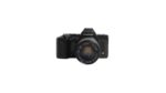 Chinon CP-7m SLR 35mm Film Camera + Exakta 70mm Lens