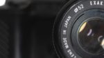 Chinon CP-7m SLR 35mm Film Camera + Exakta 70mm Lens - Image 3