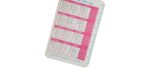 Mahmoud Shokoko Egyptian Pocket Calendar Card with Built-in Ruler / 1985 - Image 6