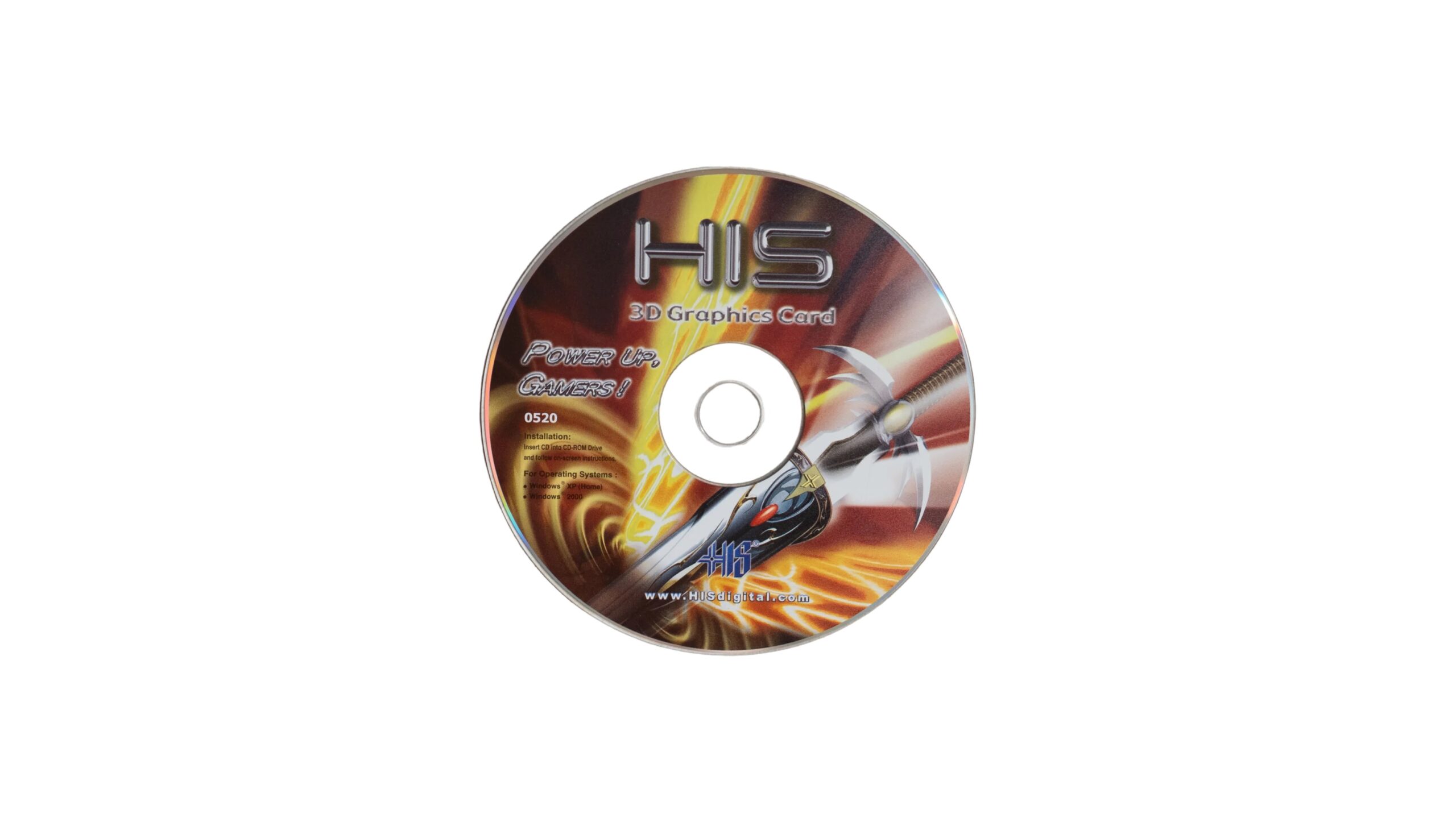 DSC06985 Original HIS Graphics Card Software Installation CD - Drivers & Utilities (0520) - Image 1