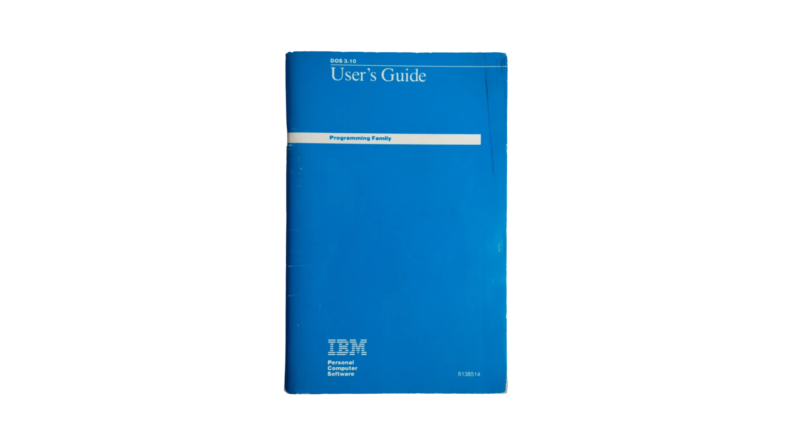 DSC07043 IBM DOS 3.10 User Guide - Image 1
