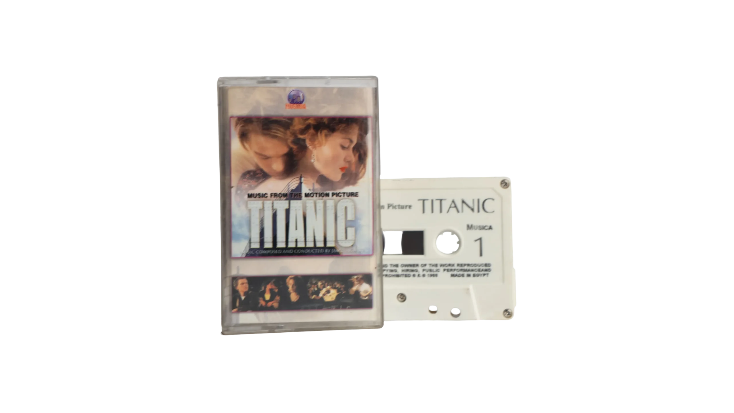 DSC07166 James Horner – Titanic Cassette Tape 1997 - Image 1