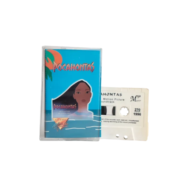 Pocahontas Soundtrack Cassette Tape 1996