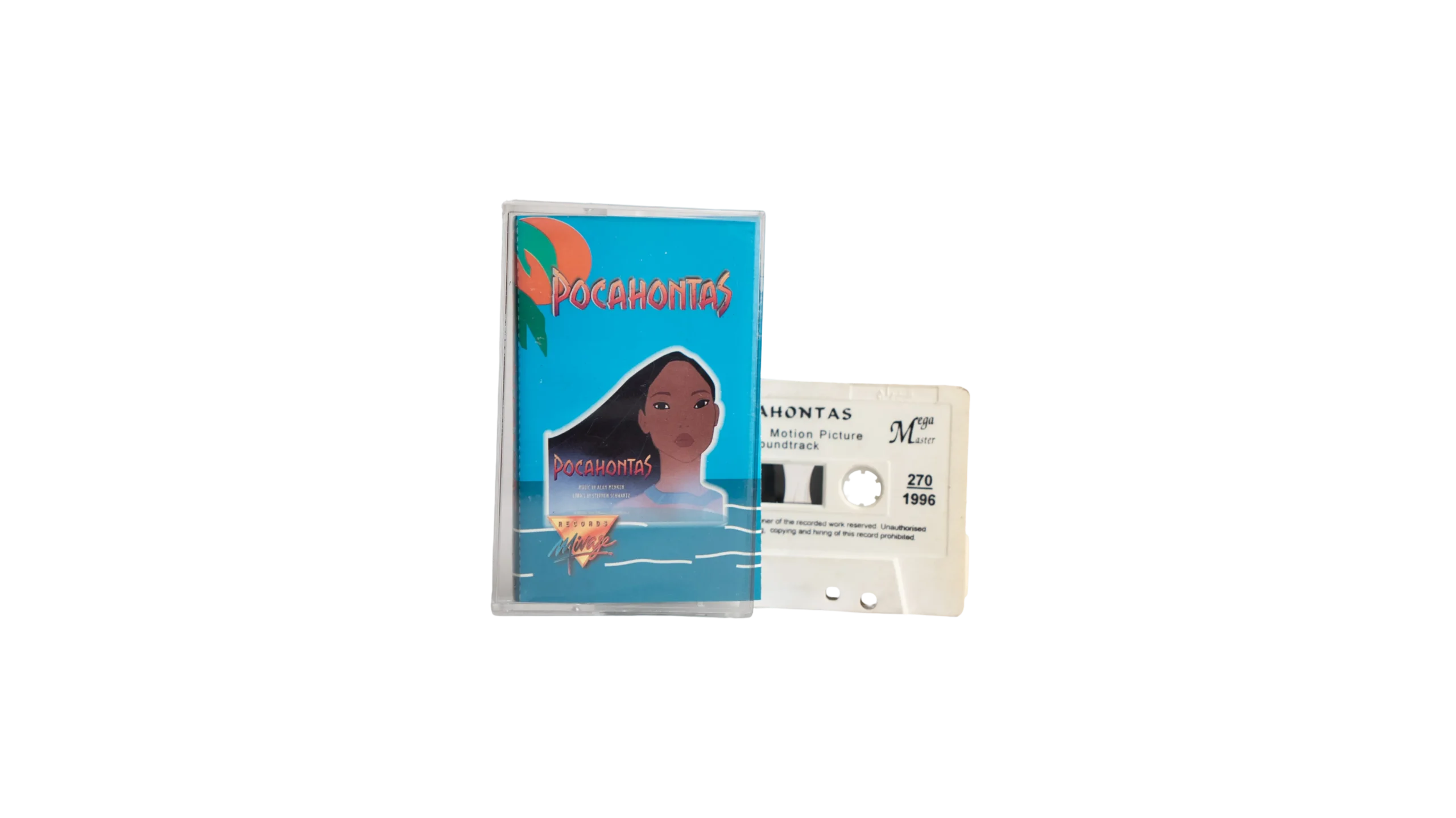 DSC07294 Pocahontas Soundtrack Cassette Tape 1996 - Image 1
