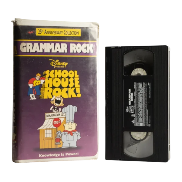 Schoolhouse Rock Grammar Rock VHS 1998