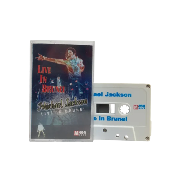 Michael Jackson – Live In Brunei Cassette Tape