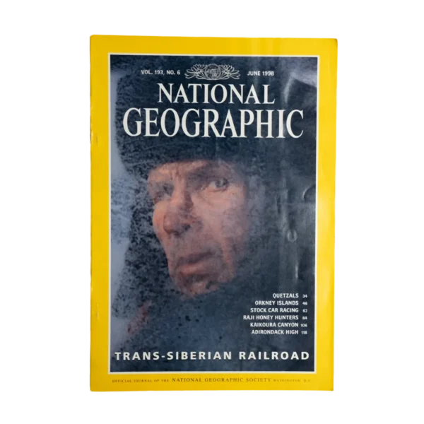 Trans-Siberian Railroad – National Geographic Magazine / 1998
