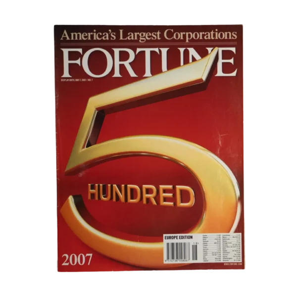 America’s Largest Corporations Fortune Magazine 2007