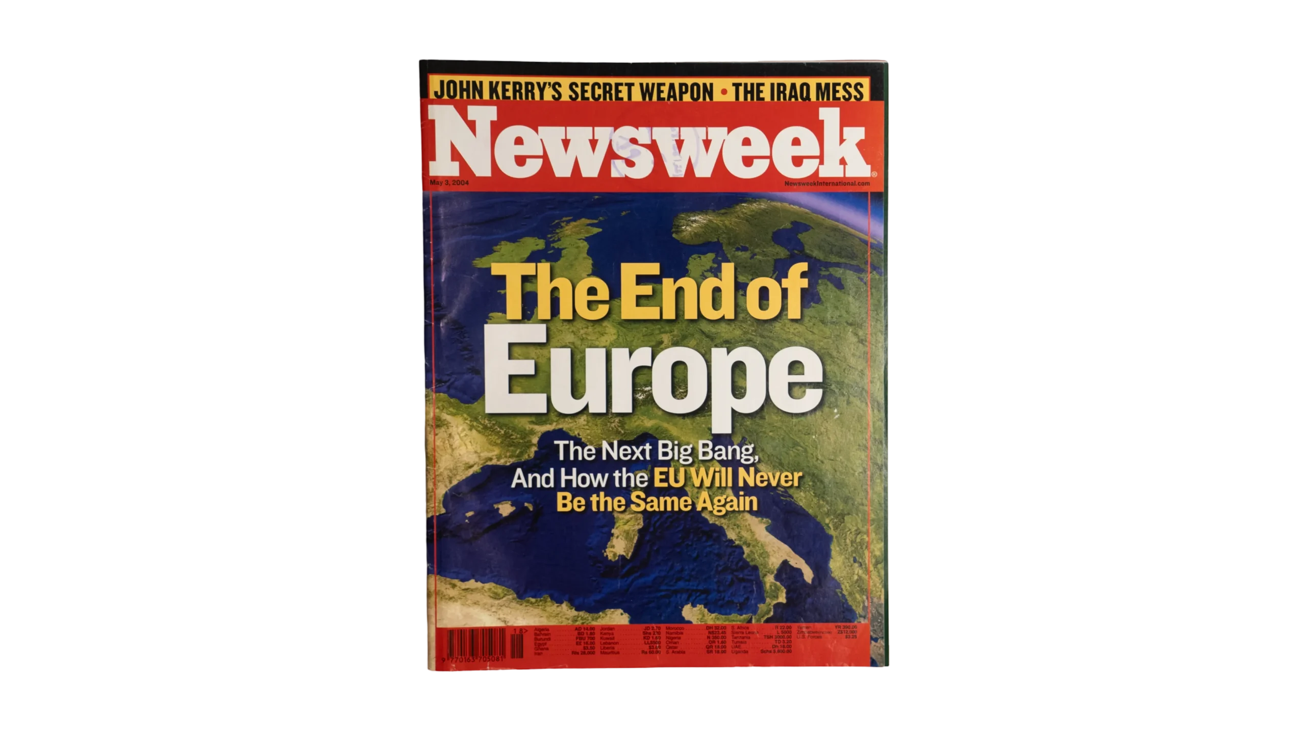 DSC08344 The End Of Europe Newsweek Magazine - Image 1