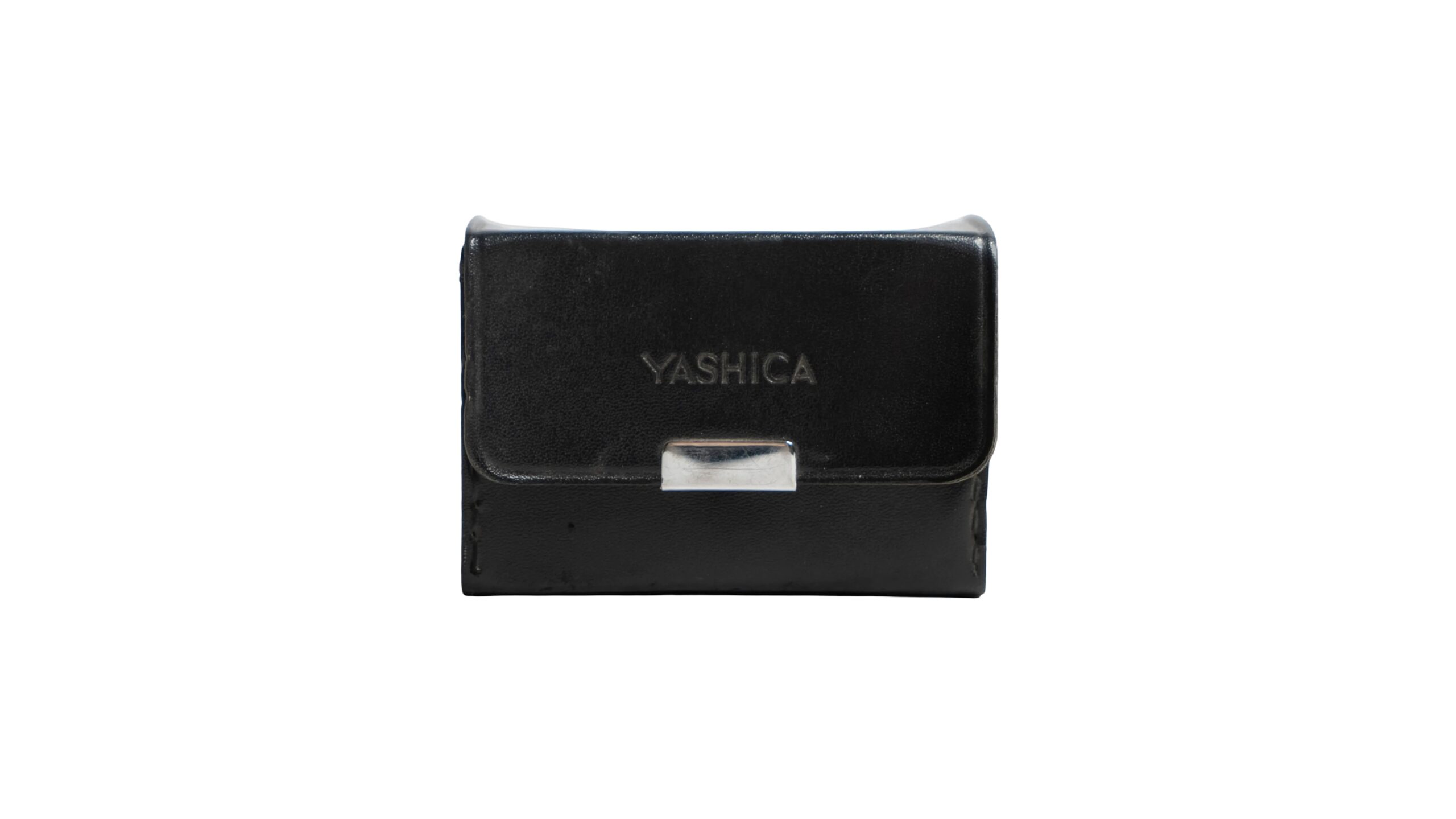 DSC08470 Yashica Right-Angle Viewfinder Attachment with Leather Case - Image 1
