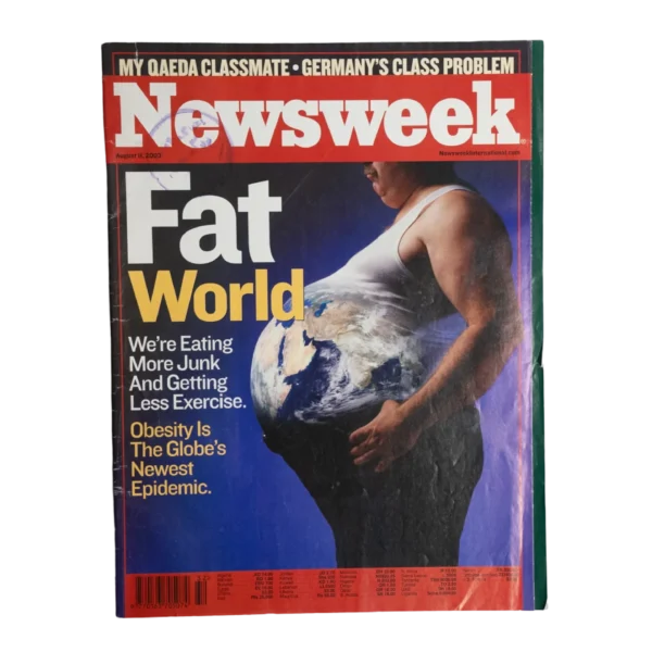 Fat World Newsweek Magazine 2003