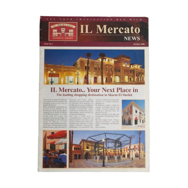 IL Mercato Sharm El-Sheikh News Issue No.1 / 2006