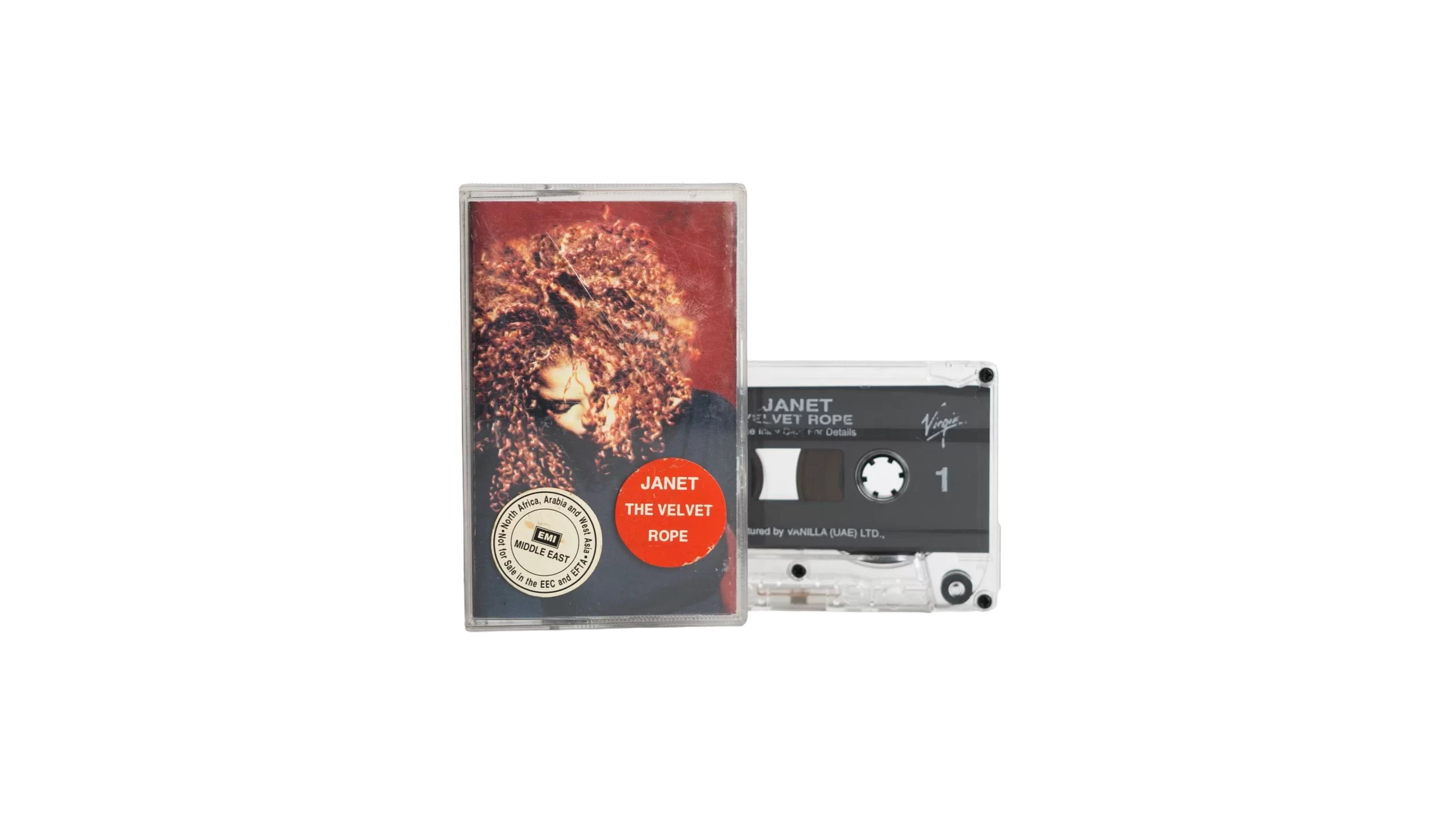 DSC00669 Janet – The Velvet Rope Cassette Tape - Image 1