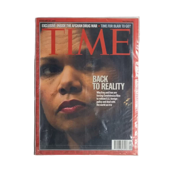 Back To Reality Time Magazine 2007