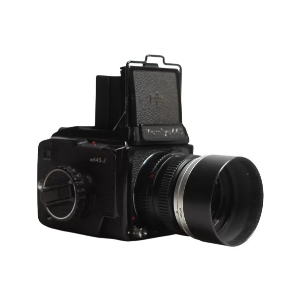 Mamiya M645J Film Camera with Canon 80mm f/2.8 Lens