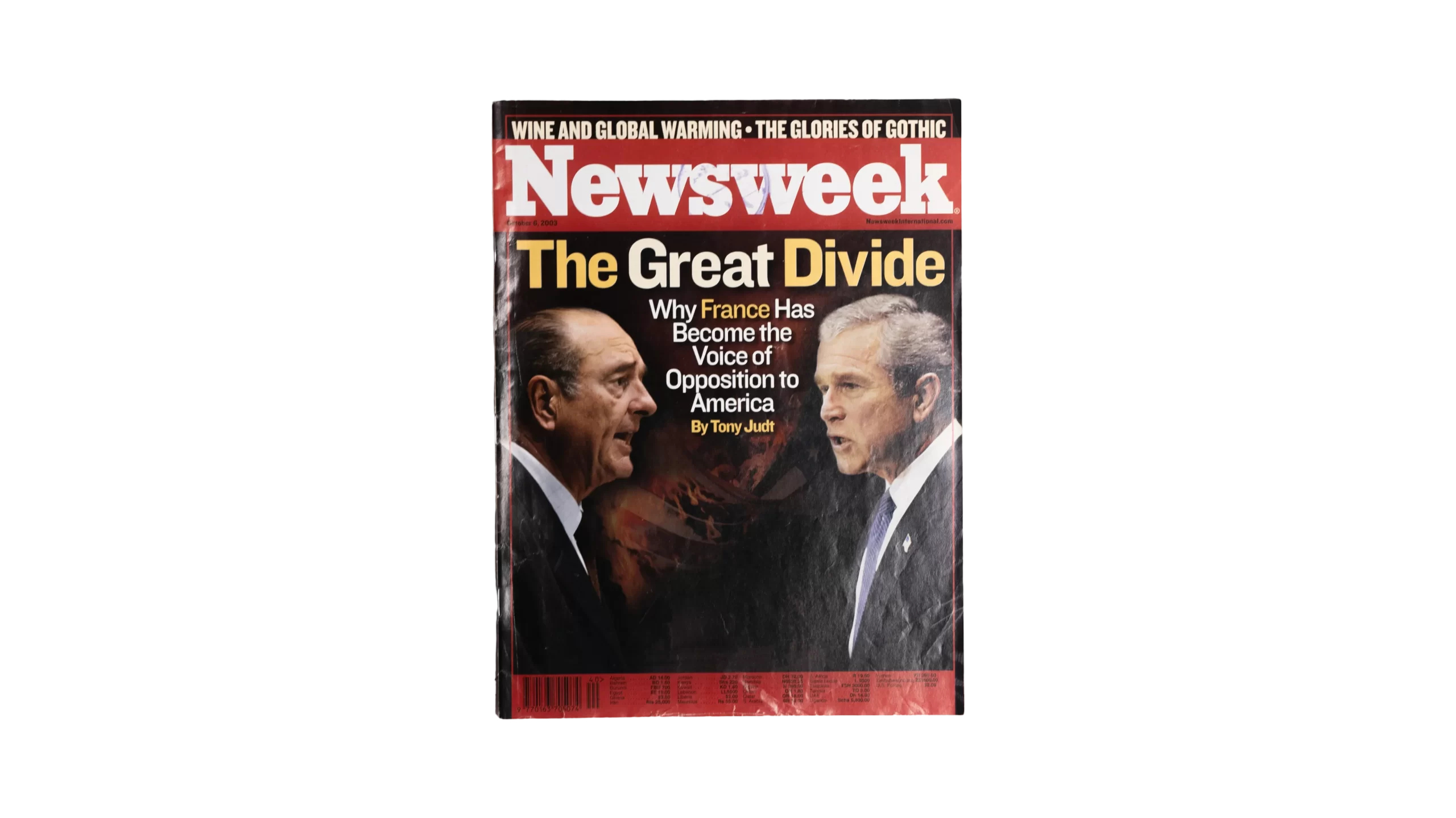 DSC02005 The Great Divide Newsweek Magazine 2003 - Image 1
