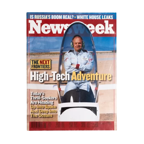 High-Tech Adventure Newsweek Magazine 2003