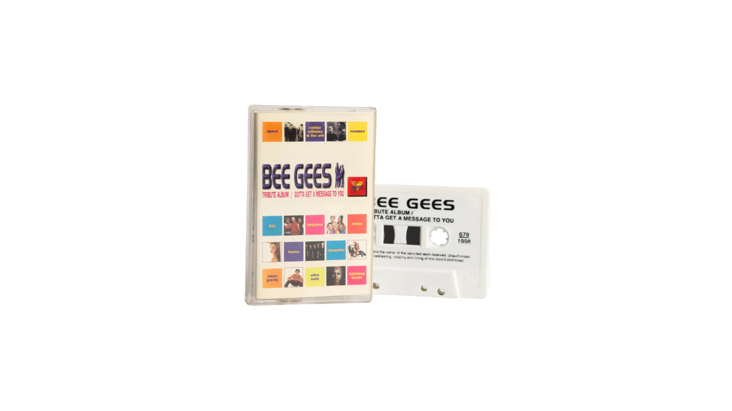 DSC02173 Bee Gees – I've Gotta Get A Message To You Cassette Tape - Image 1