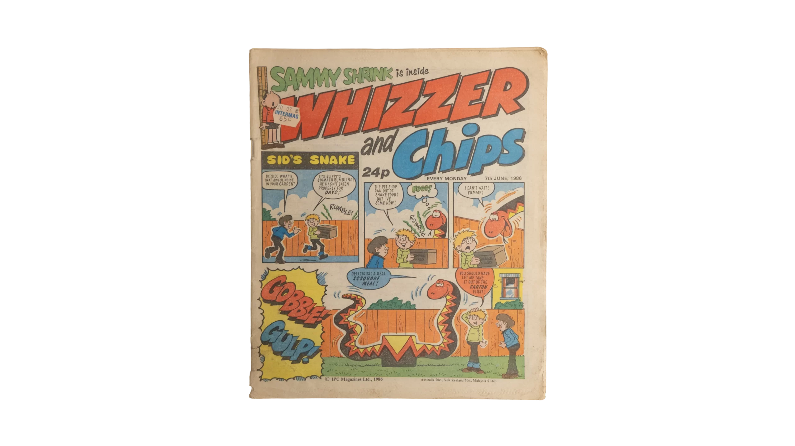 DSC02720 Whizzer & Chips Paper Comic - Image 1