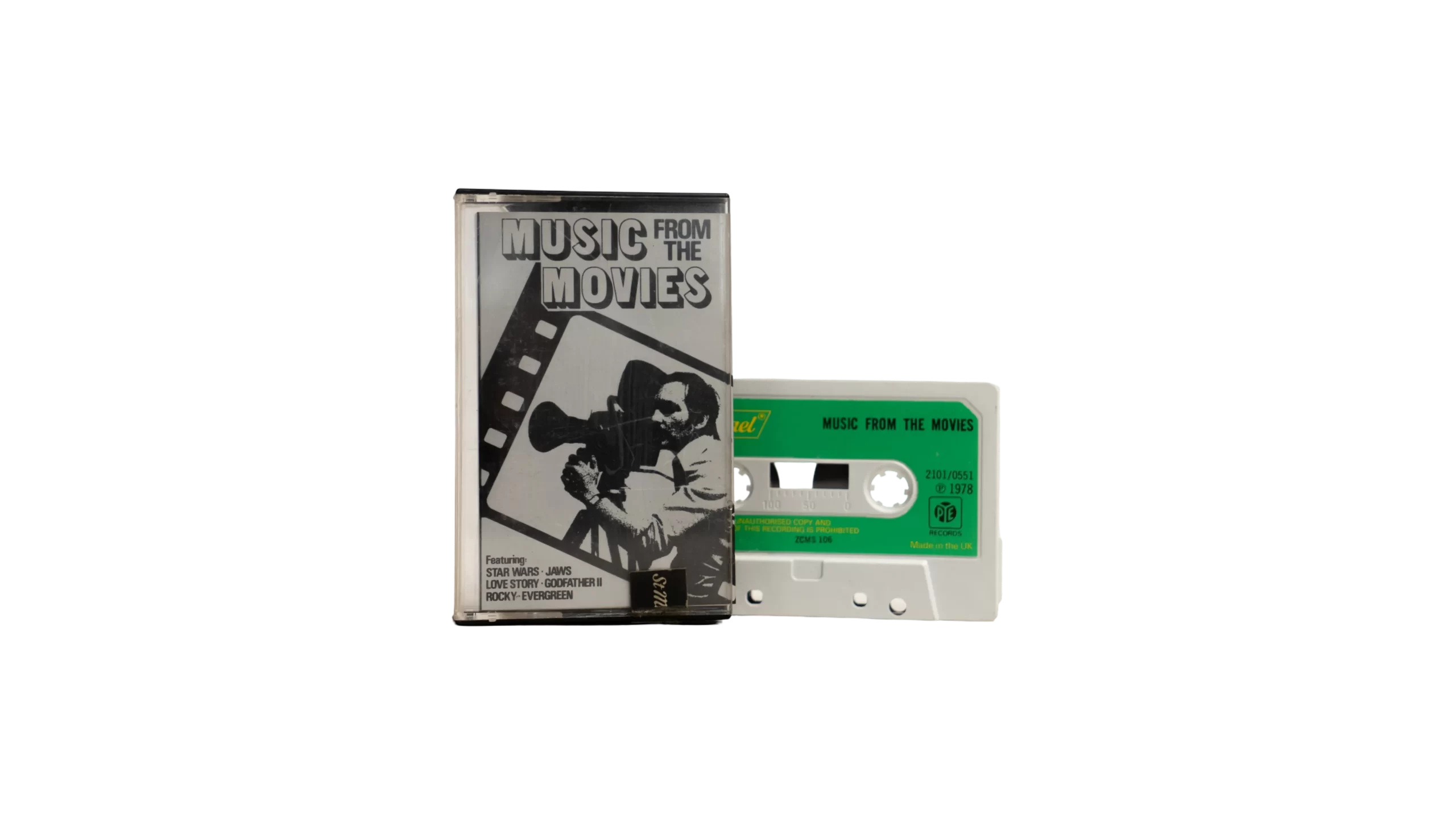 DSC02800 Music From The Movies Cassette Tape - Image 1