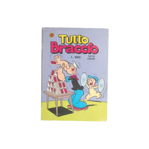 Popeye Italian Comic Book - Tutto Braccio