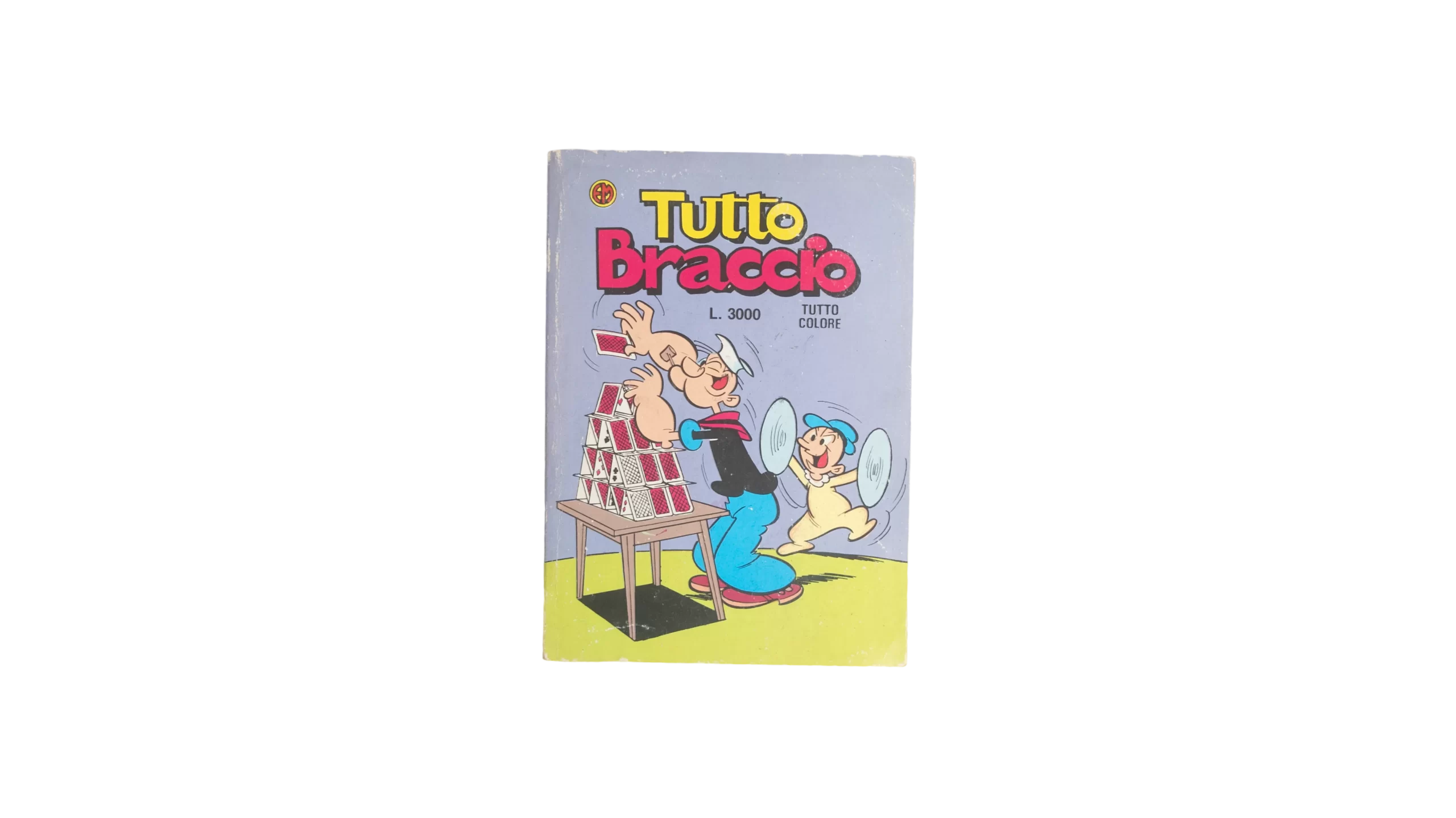 DSC03093 Popeye Italian Comic Book - Tutto Braccio - Image 1