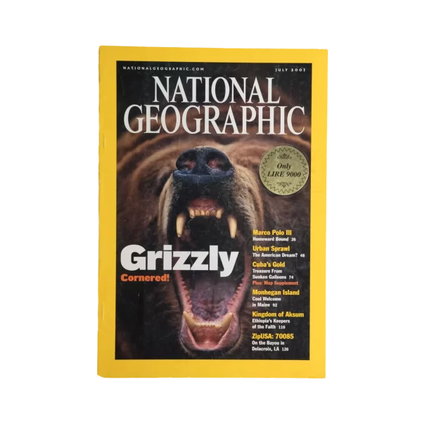 Grizzly Concerned – National Geographic Magazine / 2001