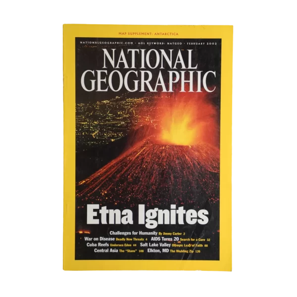 Etna Ignites – National Geographic Magazine / 2002
