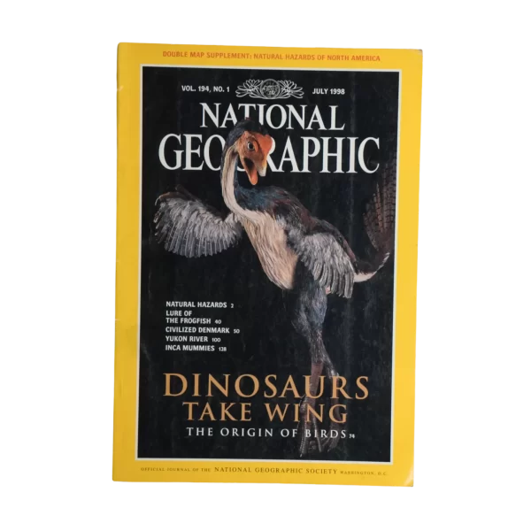 Dinosaurs Take Wing – National Geographic Magazine / 1998