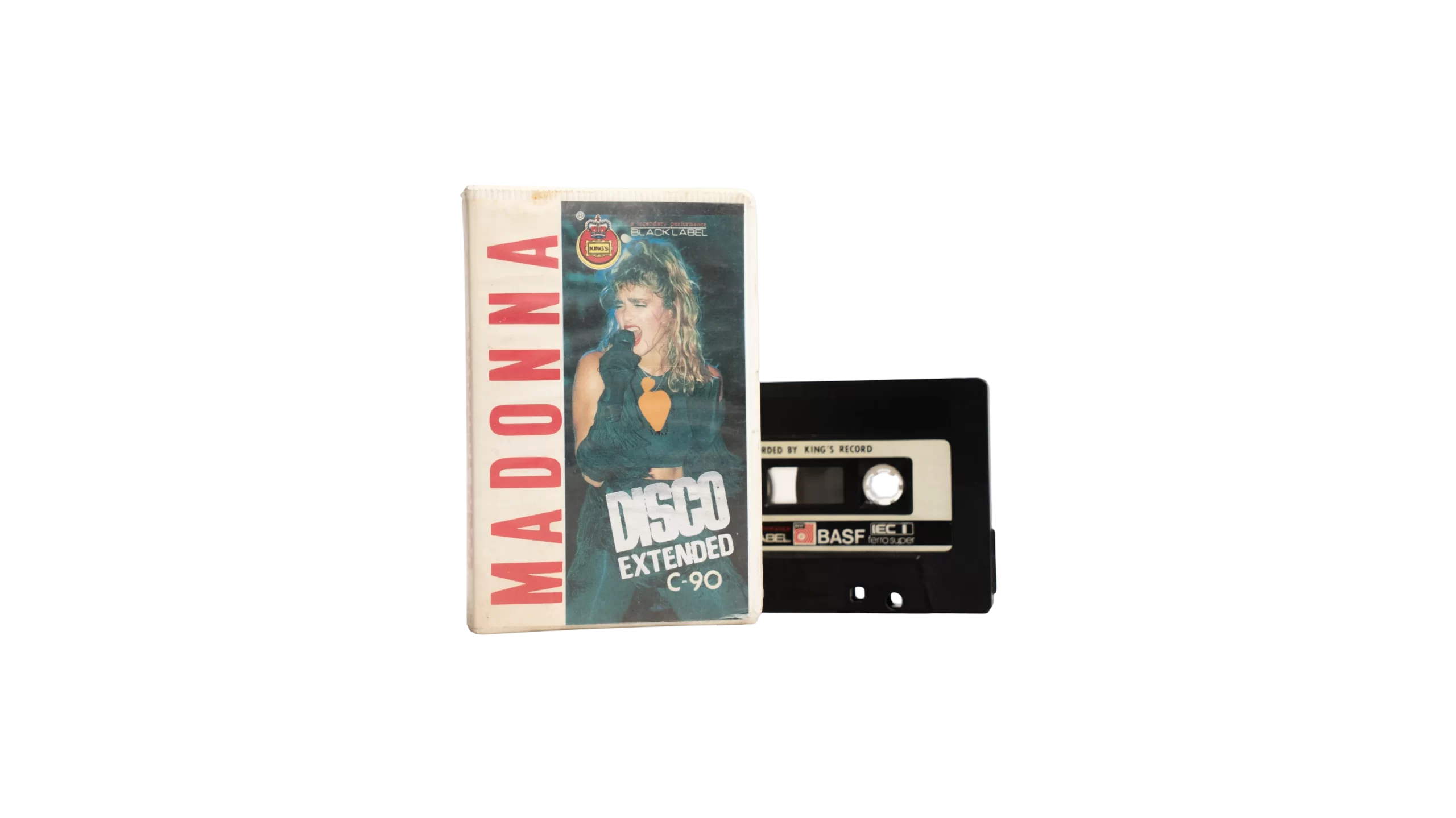 DSC02852 Madonna - Disco Extended Cassette Tape - Image 1