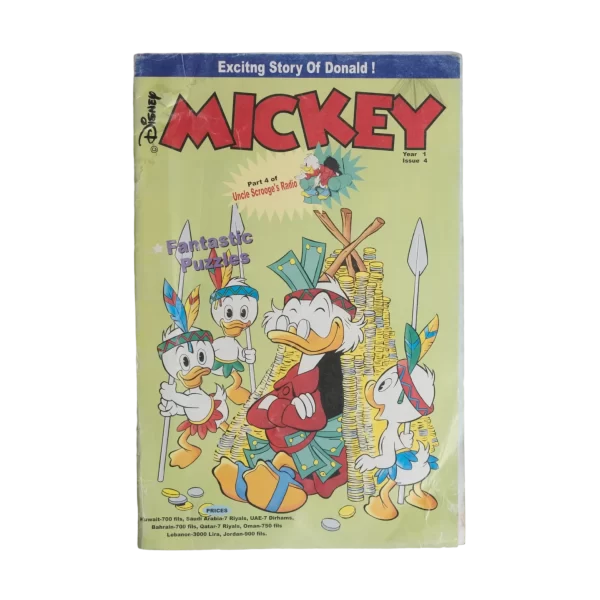 Donald Duck & Uncle Scrooge Comic Book / Year 1 Issue #4