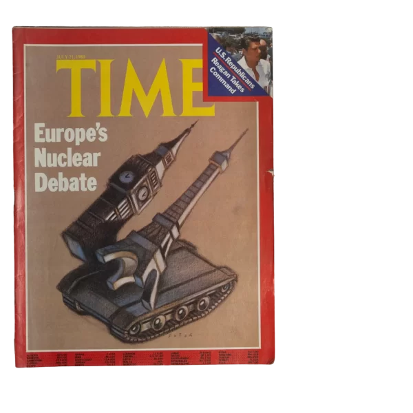 Europe's Nuclear Debate Time Magazine 1980