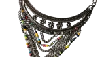 Beaded Fringe Necklace - Image 4