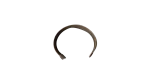 80s Brass Cuff Bracelet - Image 6