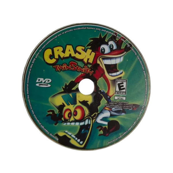 Playstation 2 Crash Twinsanity CD
