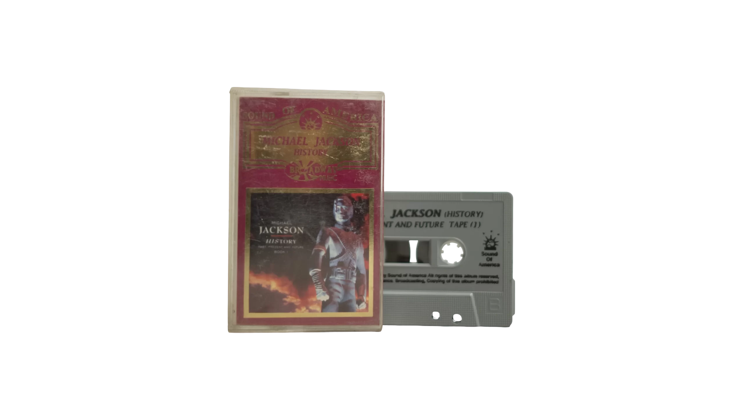 DSC06600 Michael Jackson – HIStory - Past, Present And Future Cassette Tape - Image 1