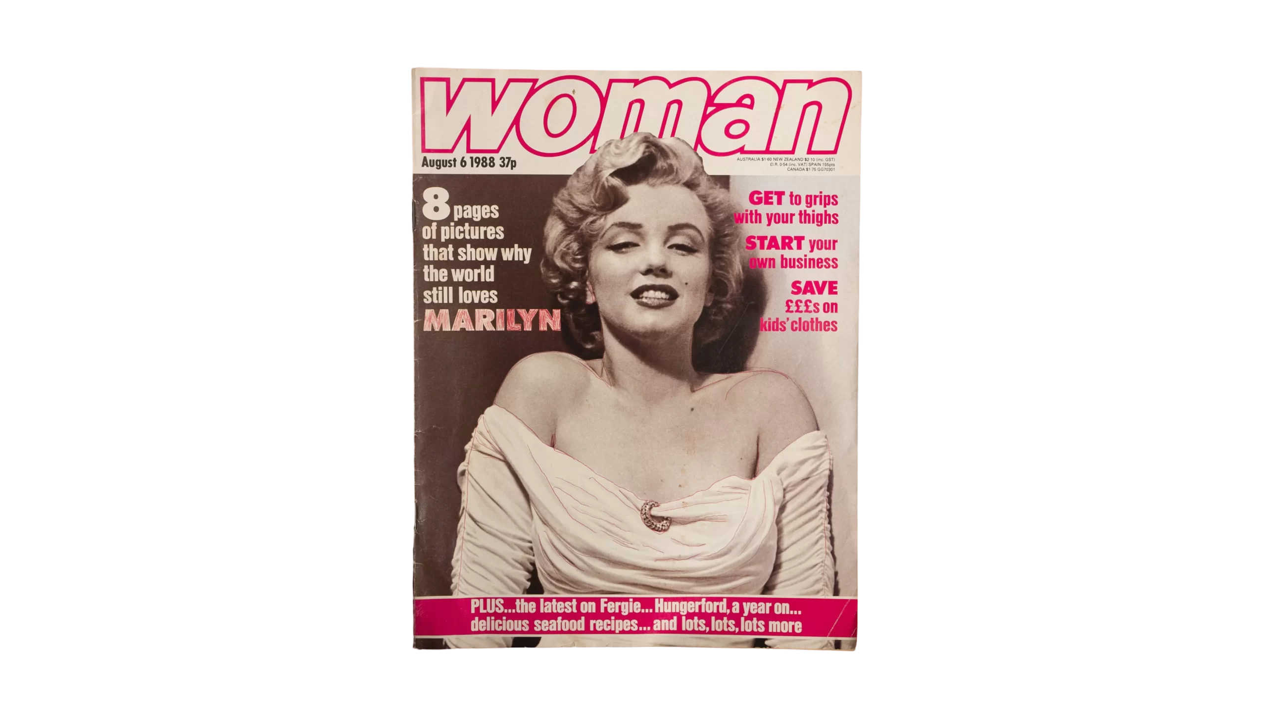 DSC07162 Marilyn Monroe – Woman Magazine 1988 - Image 1