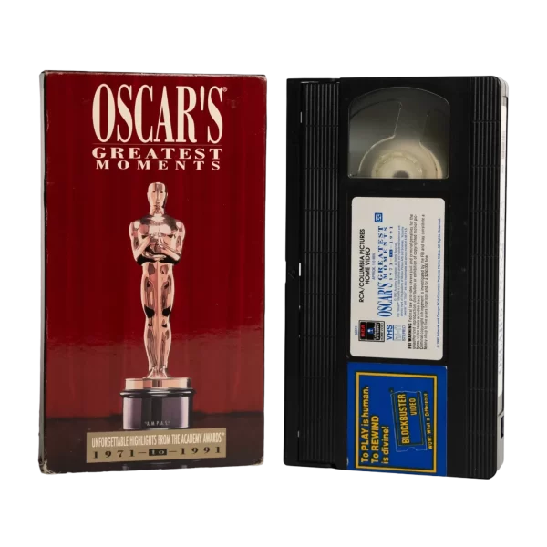 Oscars Greatest Moments 1971-1991 VHS