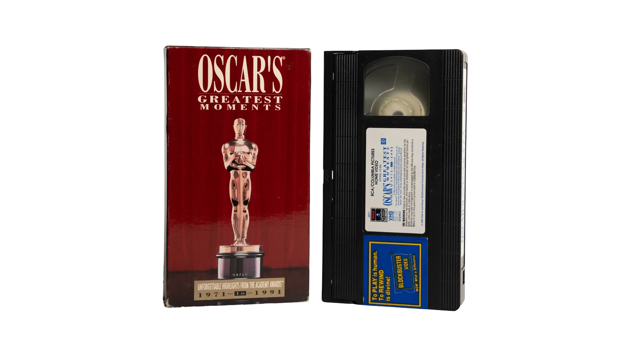 DSC07265 Oscars Greatest Moments 1971-1991 VHS - Image 1