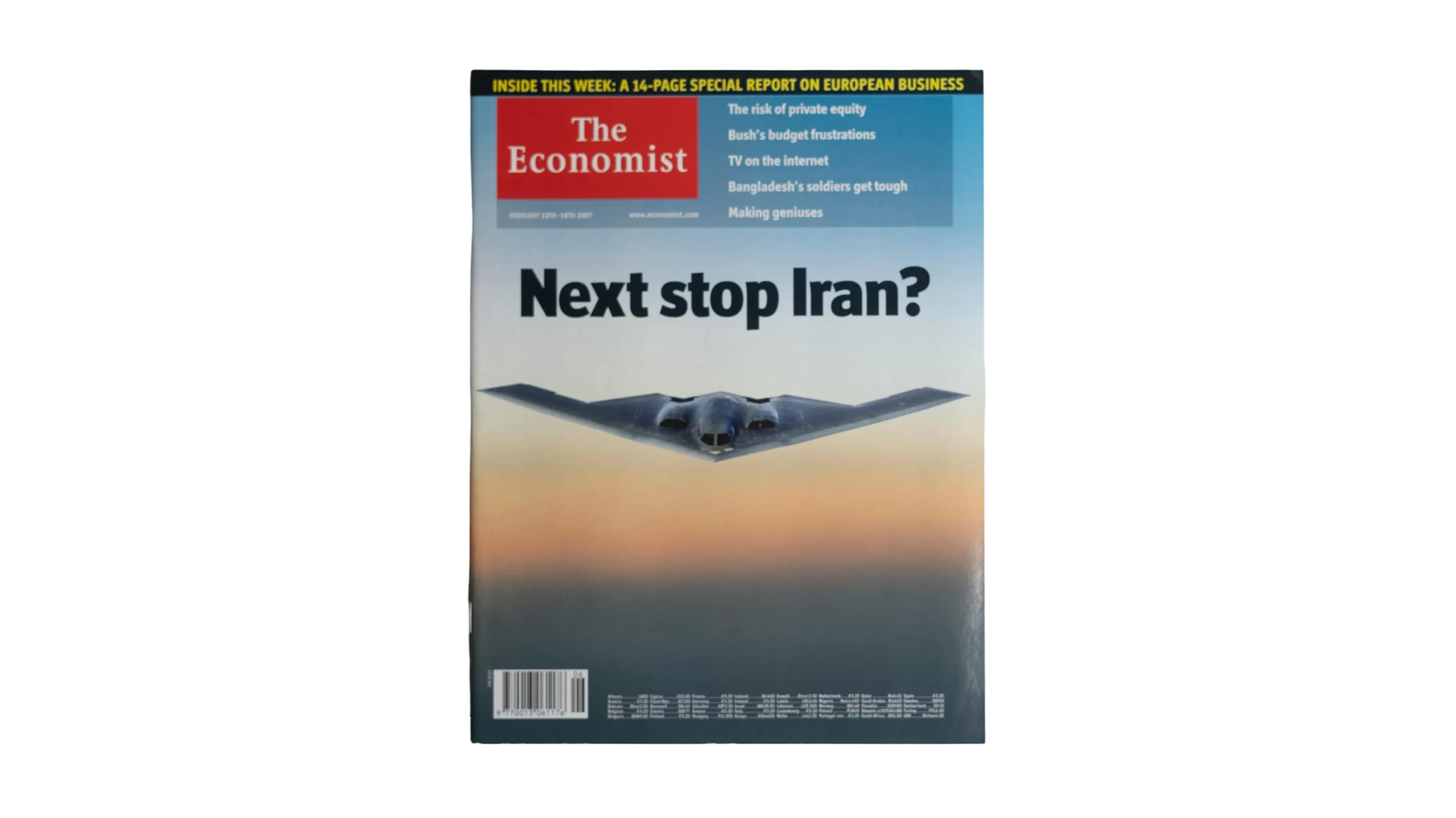 DSC04133 Next Stop Iran? The Economist Magazine2007 - Image 1